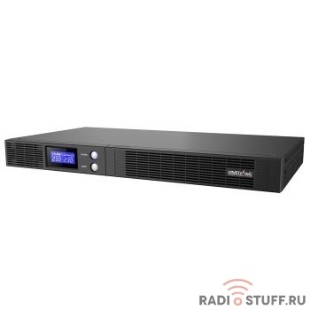 Импульс ИБП СЛИМ 750 {~ 230В, 750ВА/450Вт, LCD, RS-232, USB, SNMPSlot, EPO, 6В/9Ач*2, IEC-C13x4} {SL75101}