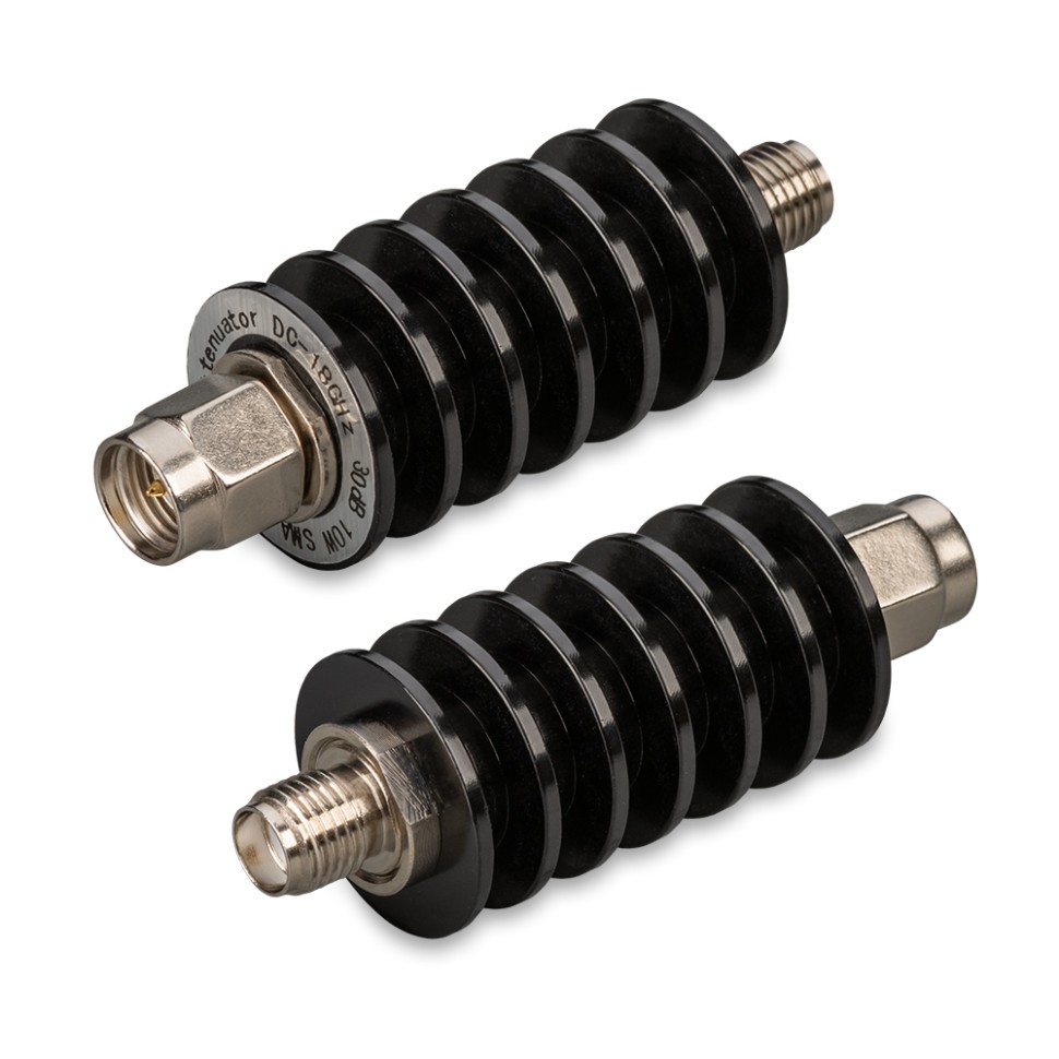 Аттенюатор 30 дБ SMA-50-30-10 (0-18 ГГц) TWAS-10-18-30