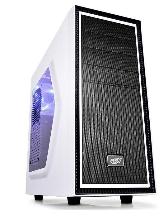 Корпус Deepcool TESSERACT SW WHITE без БП, боковое окно, белый, ATX Корпус Deepcool TESSERACT SW WHITE без БП, боковое окно, белый, ATX
